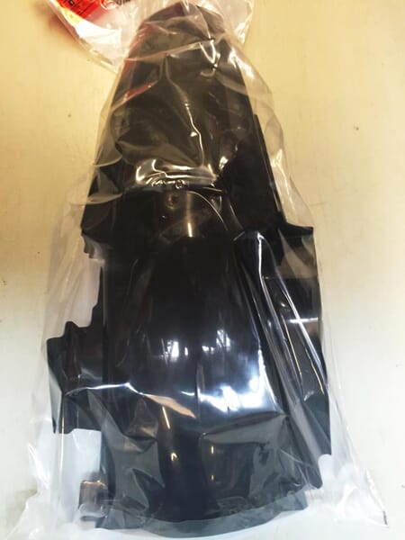 Polisport Rear Fender Black