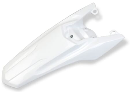 UFO Rear Fender White Yamaha