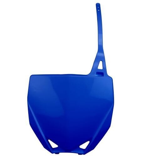 UFO Front Number Plate Blue Yamaha