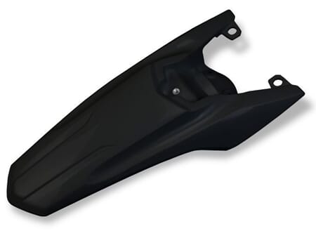 UFO Rear Fender Black Yamaha