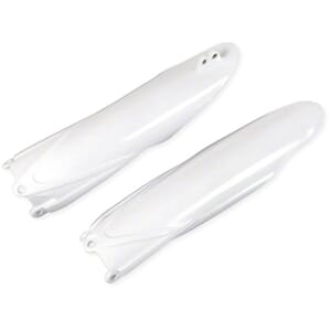 UFO Fork Slider Protectors White Yamaha