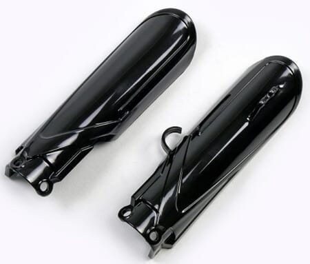 UFO Fork Slider Protectors Black Yamaha