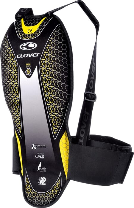 CLOVER BACK PRO-5 CE LEV.2 BACKPROTEC SORT/NEONGUL