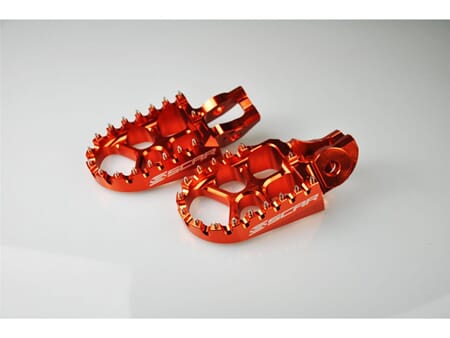 Scar Evo Foot pegs Orange KTM/husky
