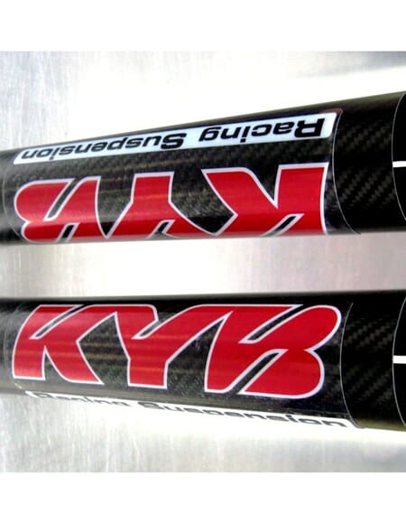 KYB Carbon Fiber Outertube Protection Set