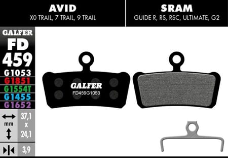 GALFER BIKE Brake pads