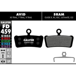 GALFER BIKE Brake pads