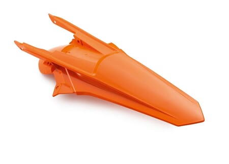 REAR FENDER SX ORANGE 16